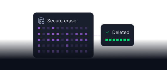 Data deletion